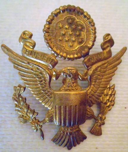 USAAF  WWII Visor Cap Insignia