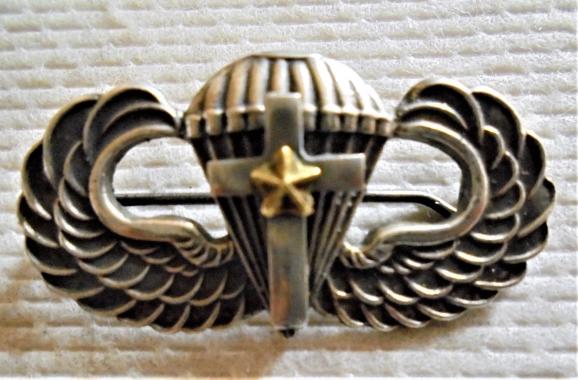WWII J.R. Gaunt Chaplins U.S. Paratroop Wings