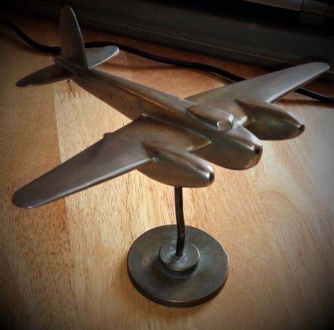 Trench Art Mosquito with stand