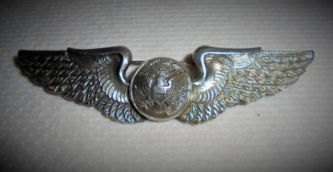 USAF WWII Air Crew Wings Theatre Made.