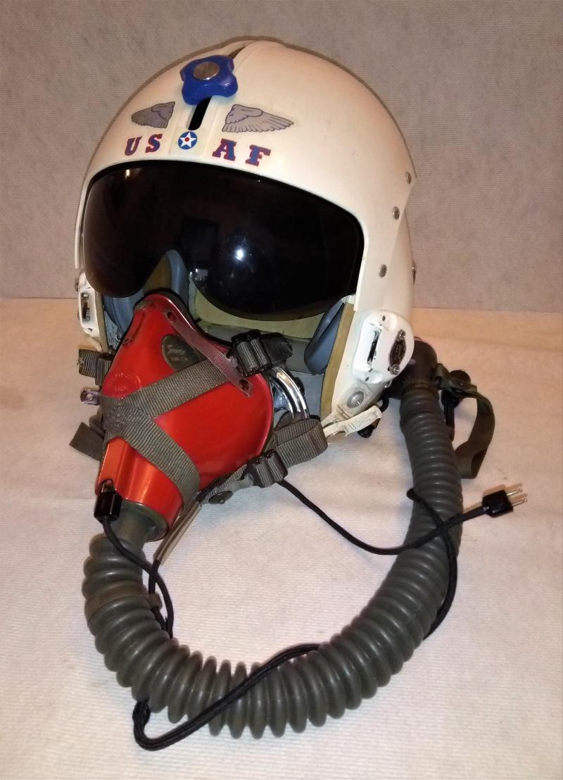 USAF HGU-2A/P Helmet & MBU-5/P Oxygen Mask