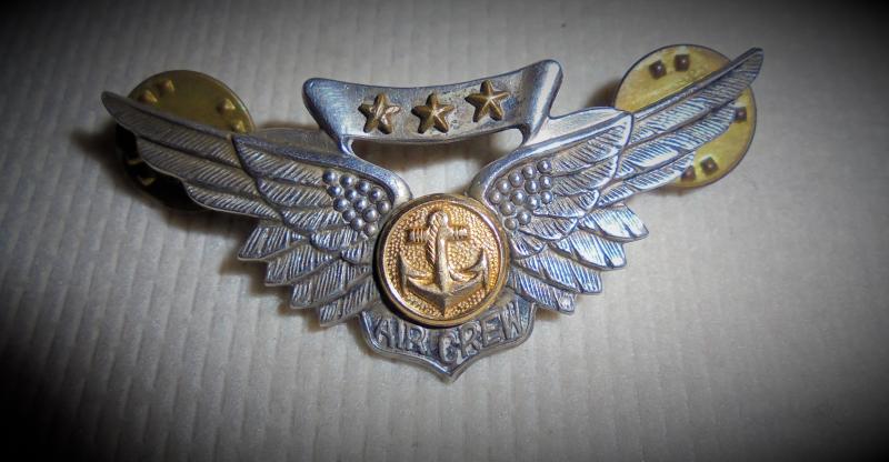 US Navy WWII Air Crew Wings