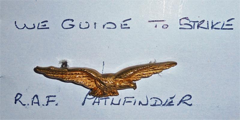 R.A.F. Path Finder wings WWII