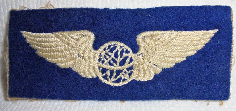 WWII British made Navigators cloth insignia