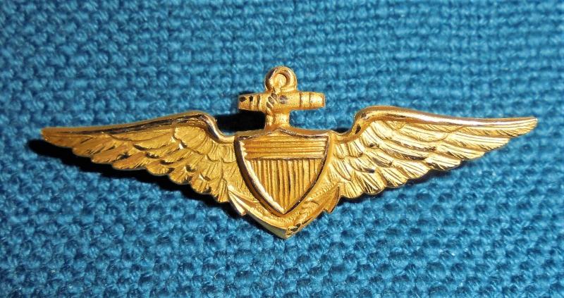 1930's Cap size US Navy Aviator Wings