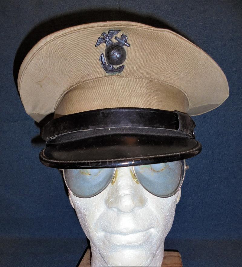 WWII. USMC Enlisted mans Summer Cap