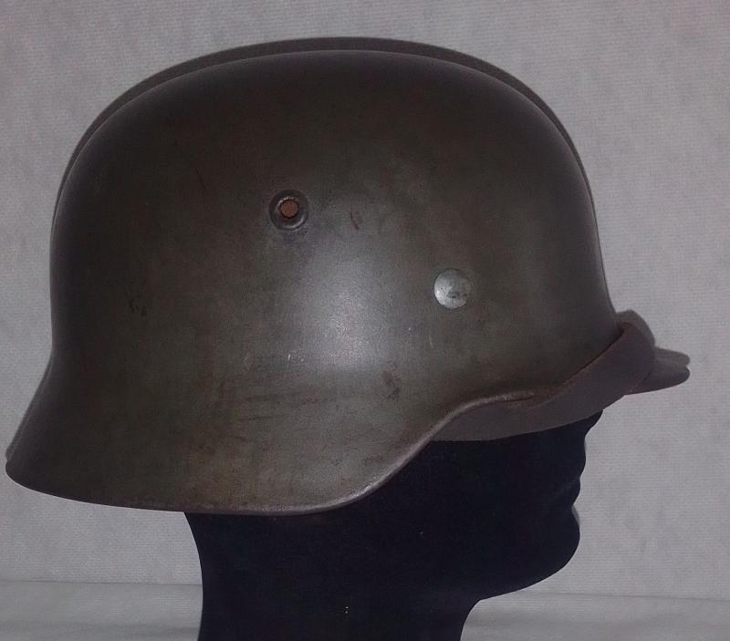 WWII M-40 German Helmet.