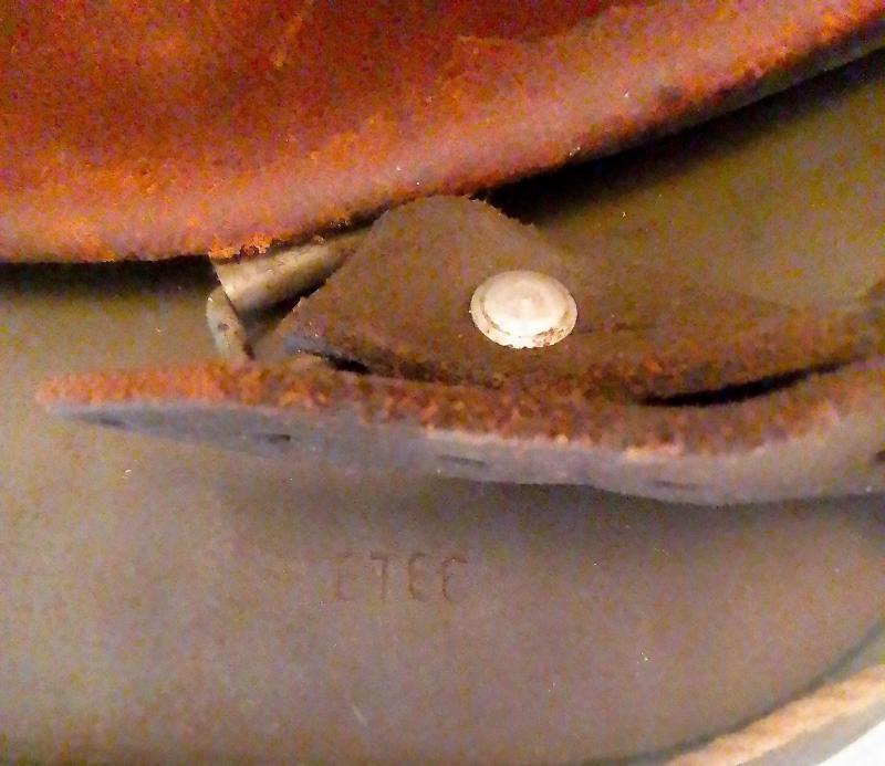 WWII M-40 German Helmet.